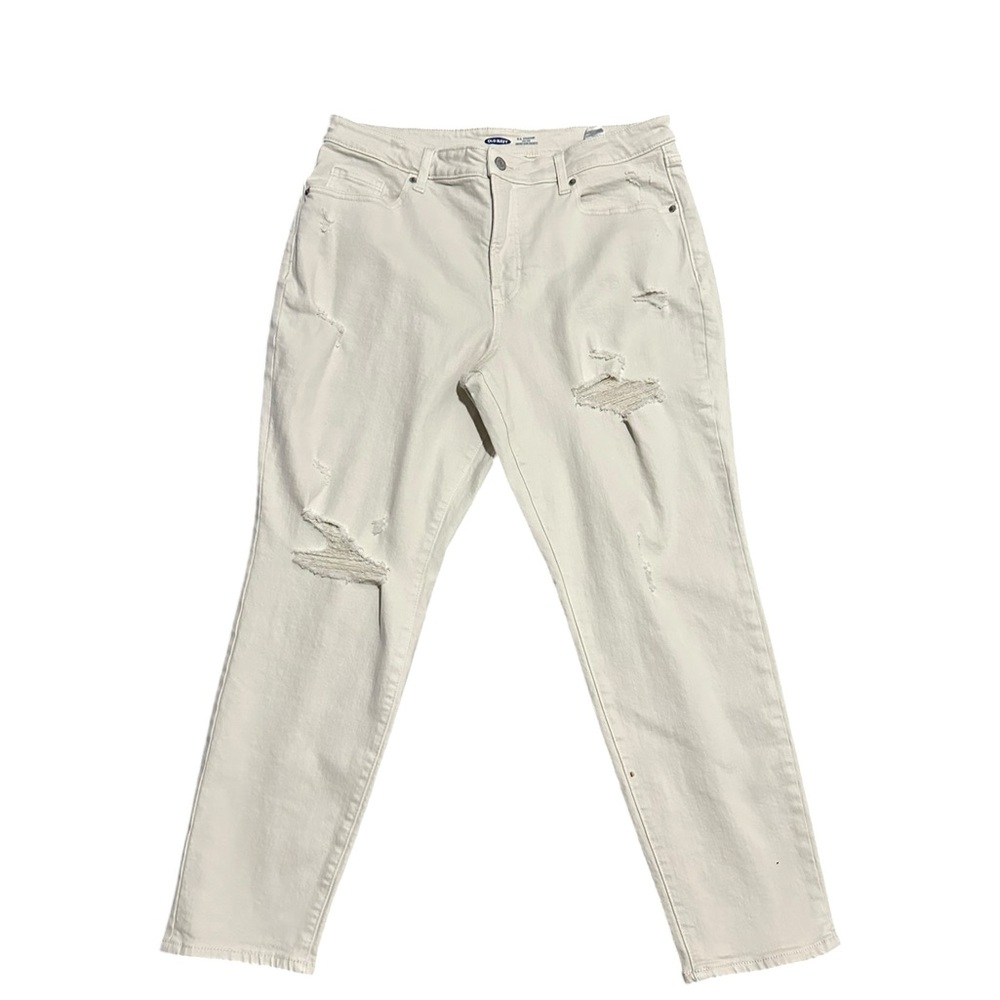Old Navy OG Straight High Rise Jeans size 14 New - Picture 2 of 6